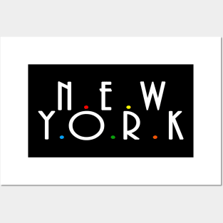 new york Posters and Art